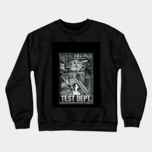 Test Department - Flyer. Crewneck Sweatshirt